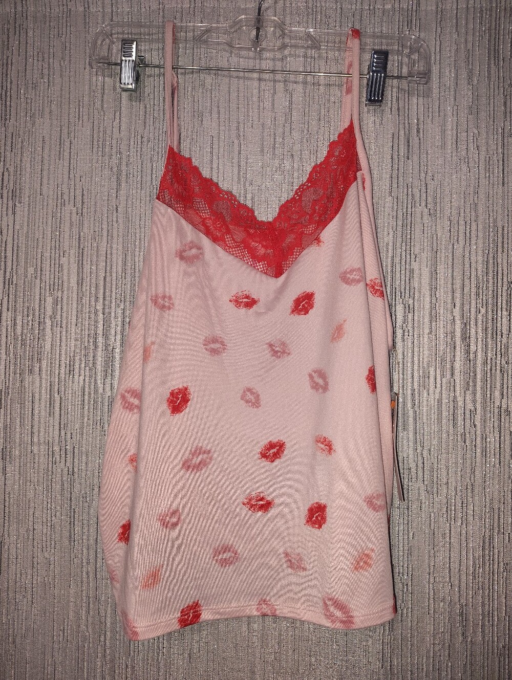Lip Print Pajama Set - Picture 2 of 3